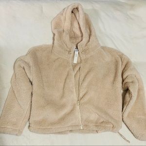 NEW Victoria’s Secret PINK Teddy Full Zip Sweater